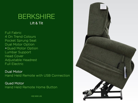 Annaghmore Riser Recliner Berkshire Annaghmore Lift and Tilt Chair VAT FREE