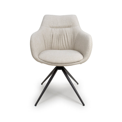 Boden Easy Clean Fabric Carver Chair (Sold in Pairs)