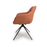 Furniture Link Dining Bench Boden Easy Clean Fabric Carver Chair (Sold in Pairs)