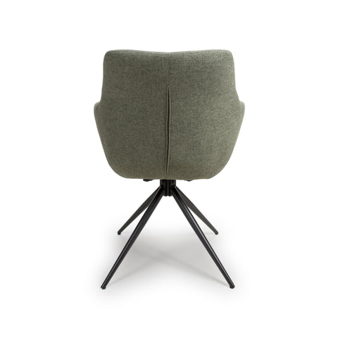 Boden Easy Clean Fabric Carver Chair (Sold in Pairs)