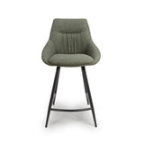 Furniture Link Dining Bench Boden Easy Clean Fabric Counter Chair (Sold in Pairs)