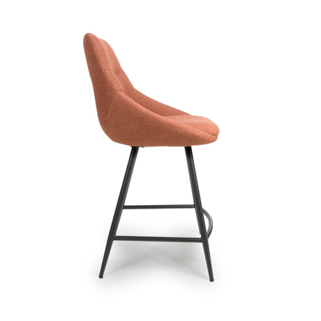 Furniture Link Dining Bench Boden Easy Clean Fabric Counter Chair (Sold in Pairs)