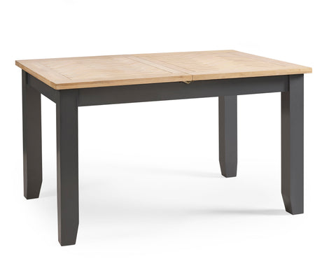 Julian Bowen Dining Tables Bordeaux Extending Dining Table Dark Grey