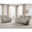 Lebus Sofa Suite 3 Seater & 2 Seater Boston Reclining Sofa and Chair in Beige