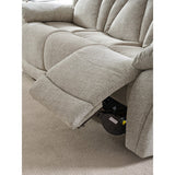 Lebus Sofa Suite Boston Reclining Sofa and Chair in Beige