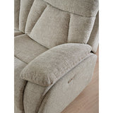 Lebus Sofa Suite Boston Reclining Sofa and Chair in Beige