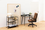 Acton Office Chair Brad Camel Swivel Desk Chair