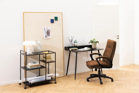Acton Office Chair Brad Camel Swivel Desk Chair