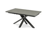 Torelli Dining Table DefaultTitle Brando Matt Ceramic Auto-Rise Extending Dining Table Grey 160 to 200cm