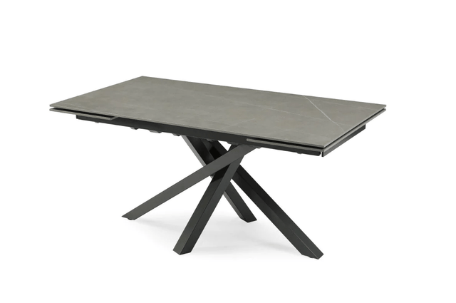 Torelli Dining Table DefaultTitle Brando Matt Ceramic Auto-Rise Extending Dining Table Grey 160 to 200cm