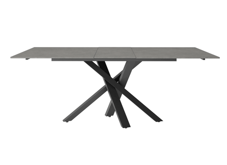 Torelli Dining Table DefaultTitle Brando Matt Ceramic Pull-Out Extending Dining Table Grey 160 to 240cm