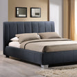 Time Living Bed Frame Double 135cm / Grey Braunston Fabric Bed Frame