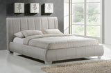 Time Living Bed Frame Double 135cm / Sand Braunston Fabric Bed Frame