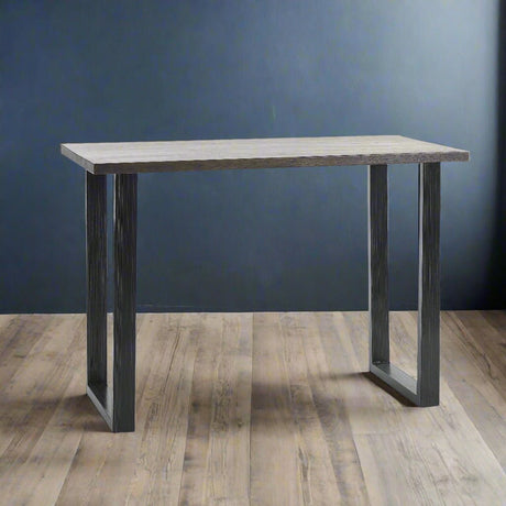 Julian Bowen Bar Tables Brooklyn Bar Table Dark Oak