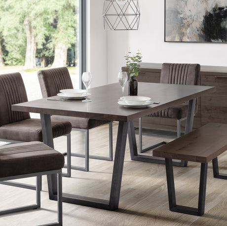 Julian Bowen Dining Tables Brooklyn Dining Table - Dark Oak
