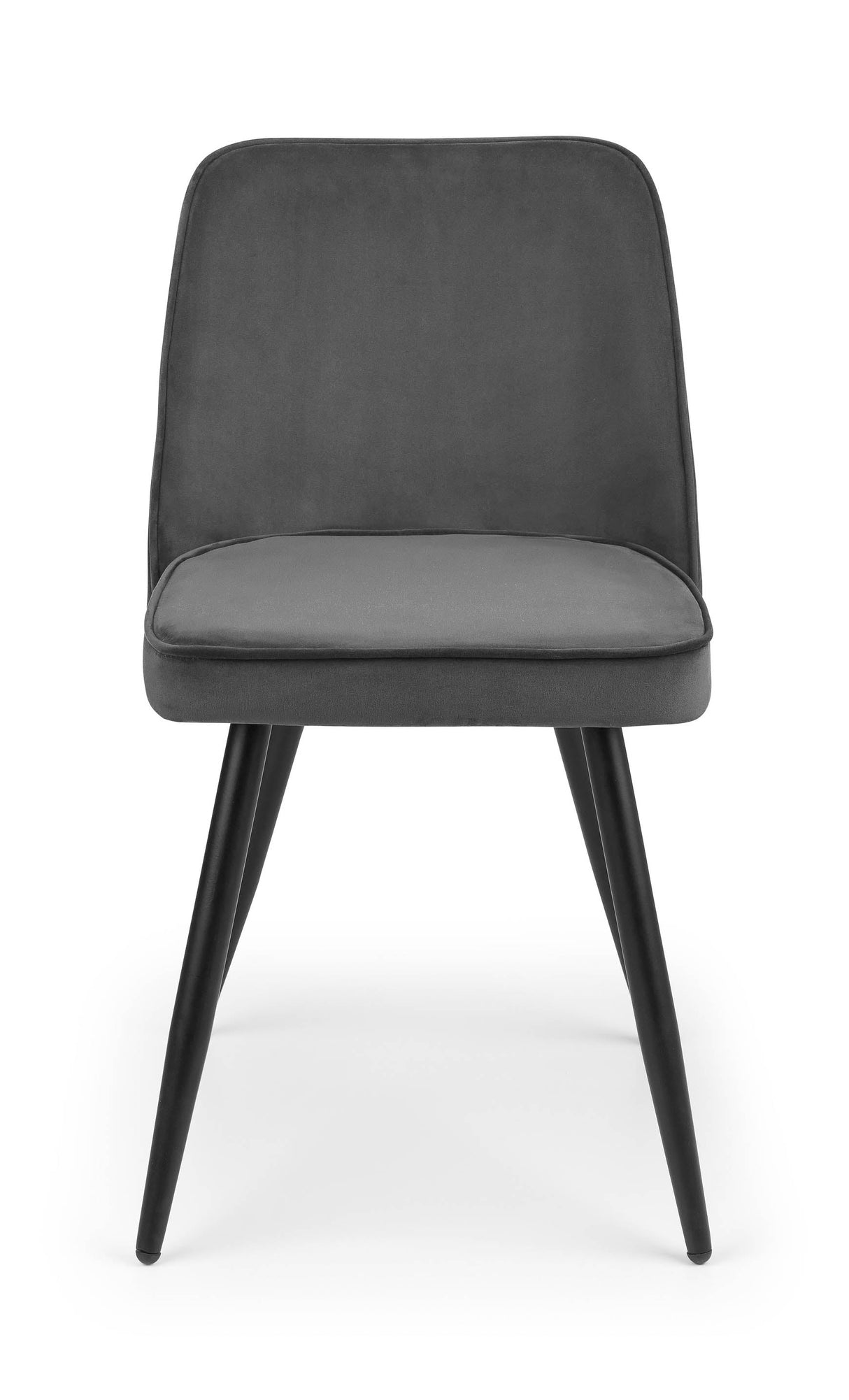 Julian Bowen Dining Chairs Burgess Dining Chairs - Grey - Sold in pairs