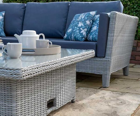 Daro Garden Coffee Table Byron Adjustable Glass Coffee Dining Garden Table