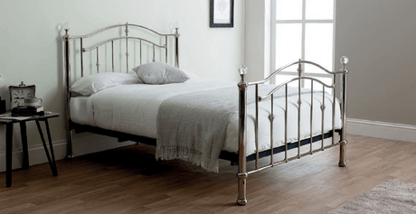 Limelight Callisto Bed Frame Double (135cm) Callisto Metal-Framed Bed