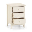 Julian Bowen Bedside Cameo 3 Drawer Bedside
