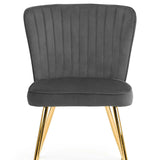 Julian Bowen Dining Chairs Cannes Dining Chairs - Grey - Sold in pairs
