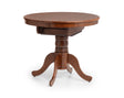 Julian Bowen Dining Tables Canterbury Round To Oval Extending Table - Mahogany