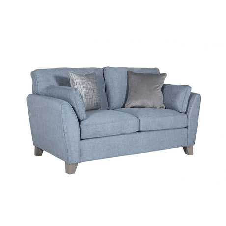 Vida Living 2 Seater Sofa Cantrell Blue 2 Seater Sofa