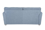 Vida Living Sofa Bed Cantrell Blue 2 Seater Sofa Bed