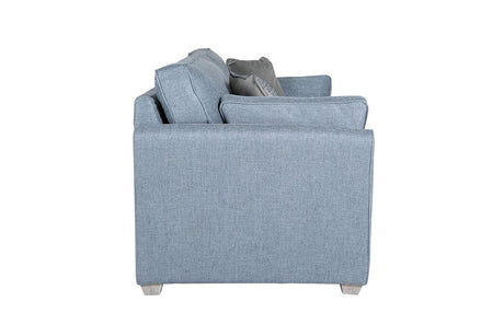 Vida Living Sofa Bed Cantrell Blue 2 Seater Sofa Bed