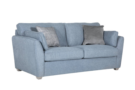 Vida Living Sofa Bed Cantrell Blue 2 Seater Sofa Bed