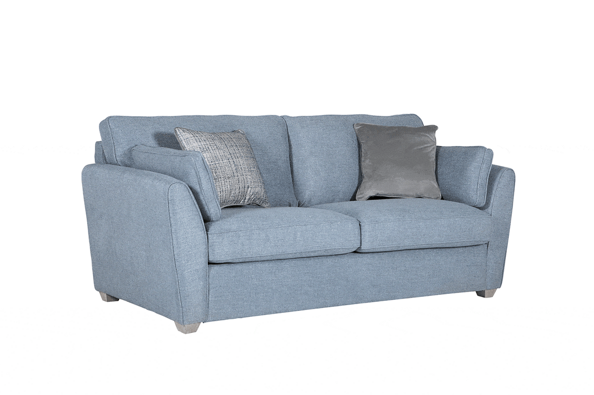 Vida Living Sofa Bed Cantrell Blue 2 Seater Sofa Bed