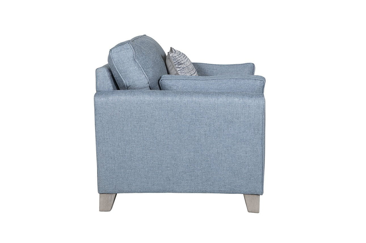 Vida Living Armchair Cantrell Blue Chair