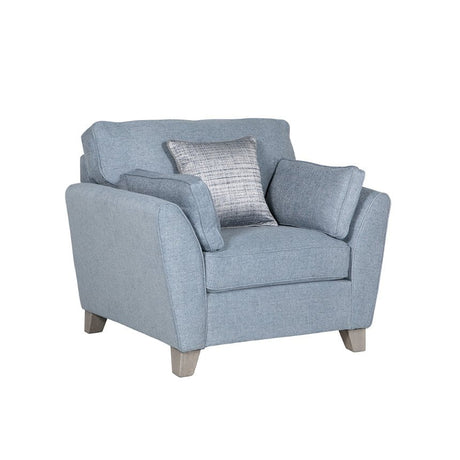 Vida Living Armchair Cantrell Blue Chair