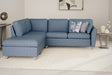 Vida Living Corner Sofa Cantrell Blue LHF Corner Sofa