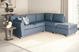 Vida Living Corner Sofa Cantrell Blue RHF Corner Sofa
