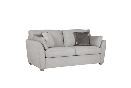 Vida Living Sofa Bed Cantrell Light Grey 2 Seater Sofa Bed