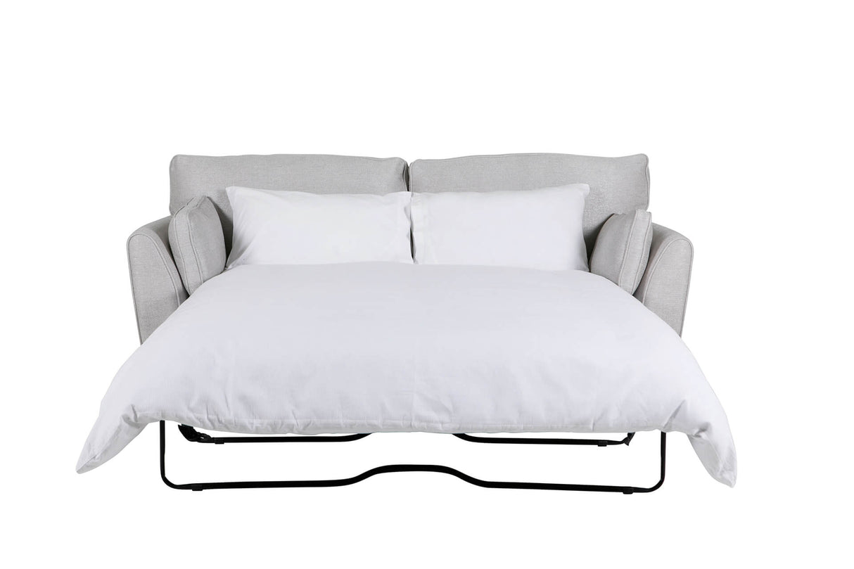 Vida Living Sofa Bed Cantrell Light Grey 2 Seater Sofa Bed