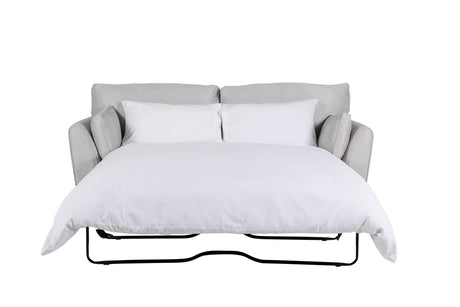 Vida Living Sofa Bed Cantrell Light Grey 2 Seater Sofa Bed