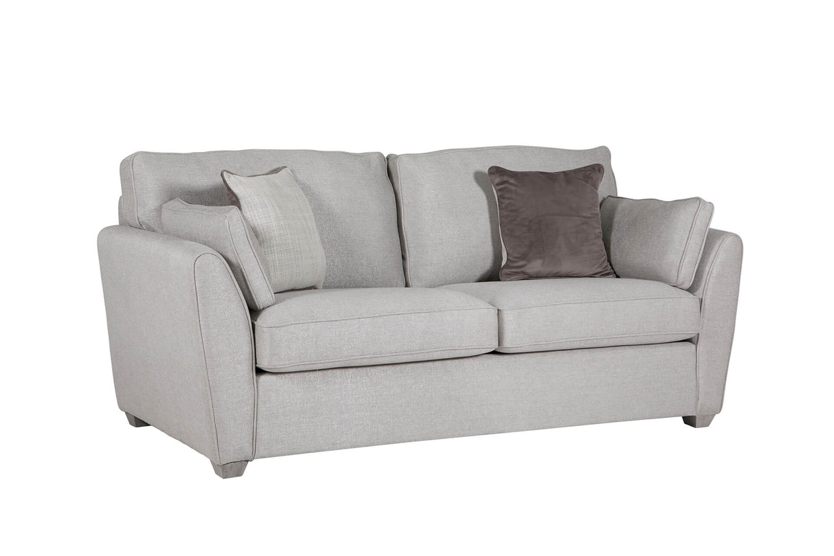 Vida Living Sofa Bed Cantrell Light Grey 2 Seater Sofa Bed