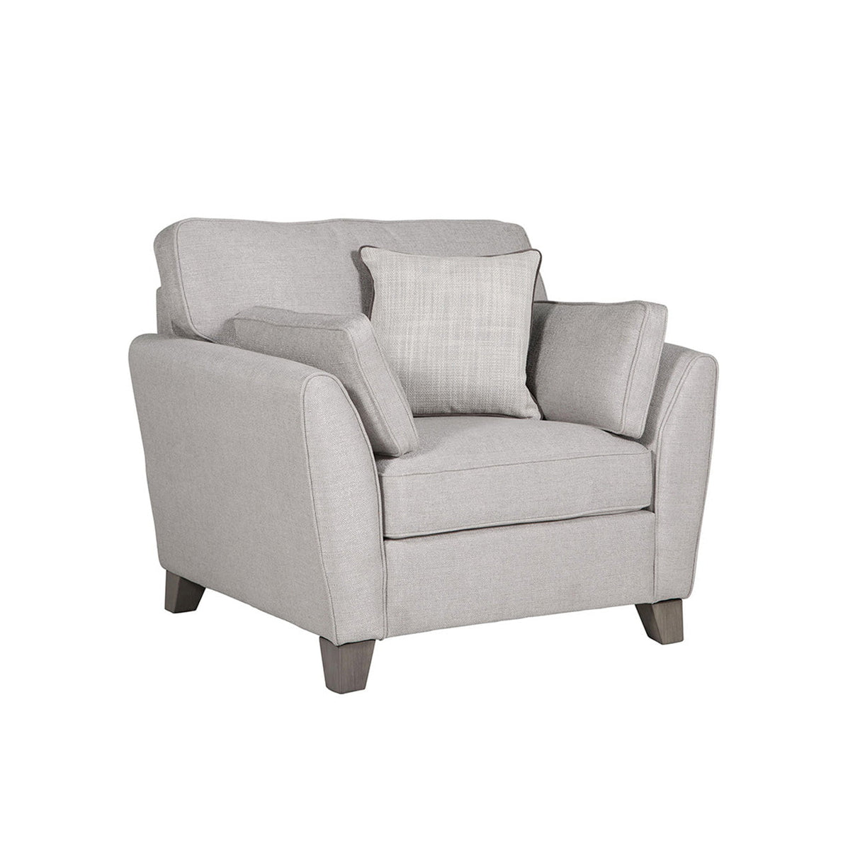 Vida Living Armchair Cantrell Light Grey Chair
