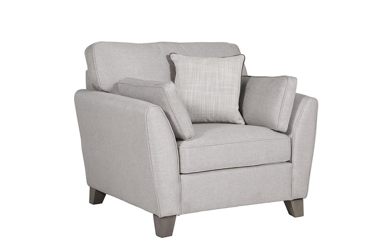 Vida Living Armchair Cantrell Light Grey Chair