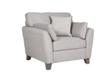 Vida Living Armchair Cantrell Light Grey Chair