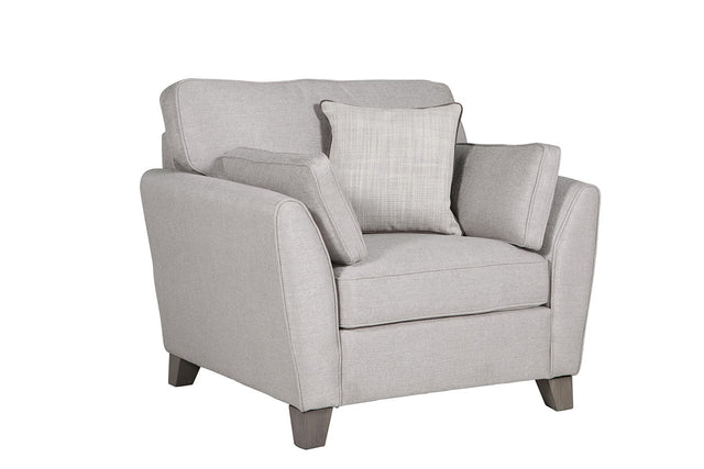 Vida Living Armchair Cantrell Light Grey Chair