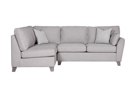 Vida Living Corner Sofa Cantrell Light Grey LHF Corner Sofa