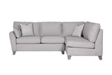 Vida Living Corner Sofa Cantrell Light Grey RHF Corner Sofa