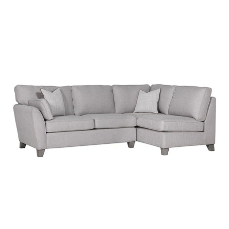 Vida Living Corner Sofa Cantrell Light Grey RHF Corner Sofa