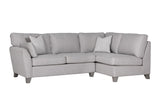 Vida Living Corner Sofa Cantrell Light Grey RHF Corner Sofa