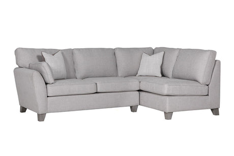 Vida Living Corner Sofa Cantrell Light Grey RHF Corner Sofa