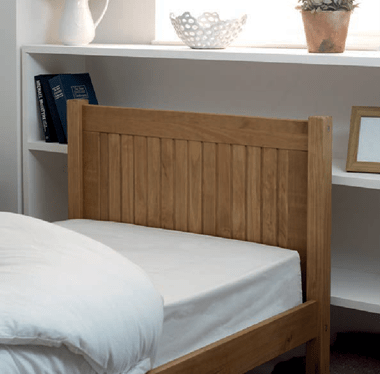 Limelight Capricorn Bed Frame Capricorn Pine Finished Wooden Bed
