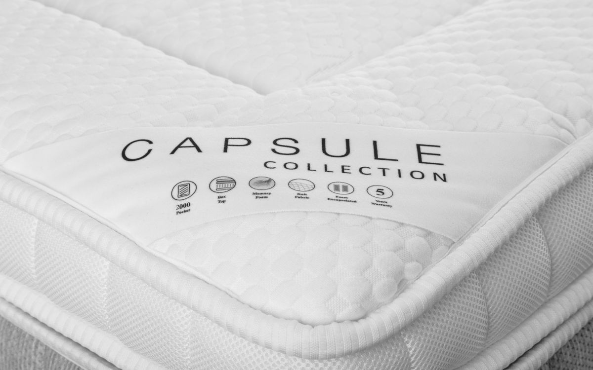 Julian Bowen Roll Packed Mattress Capsule 2000 Box Top Mattress - Julian Bowen