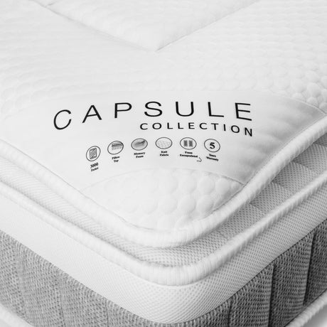 Julian Bowen Roll Packed Mattress Capsule 3000 Pillow Top Mattress - Julian Bowen